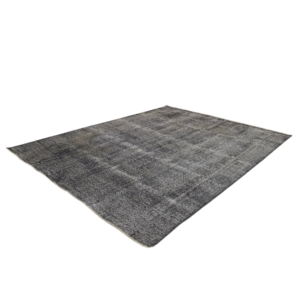 Pacific Overdyed 41614 Lt.Grey Lt.Grey Transitional Hand Knotted Rug