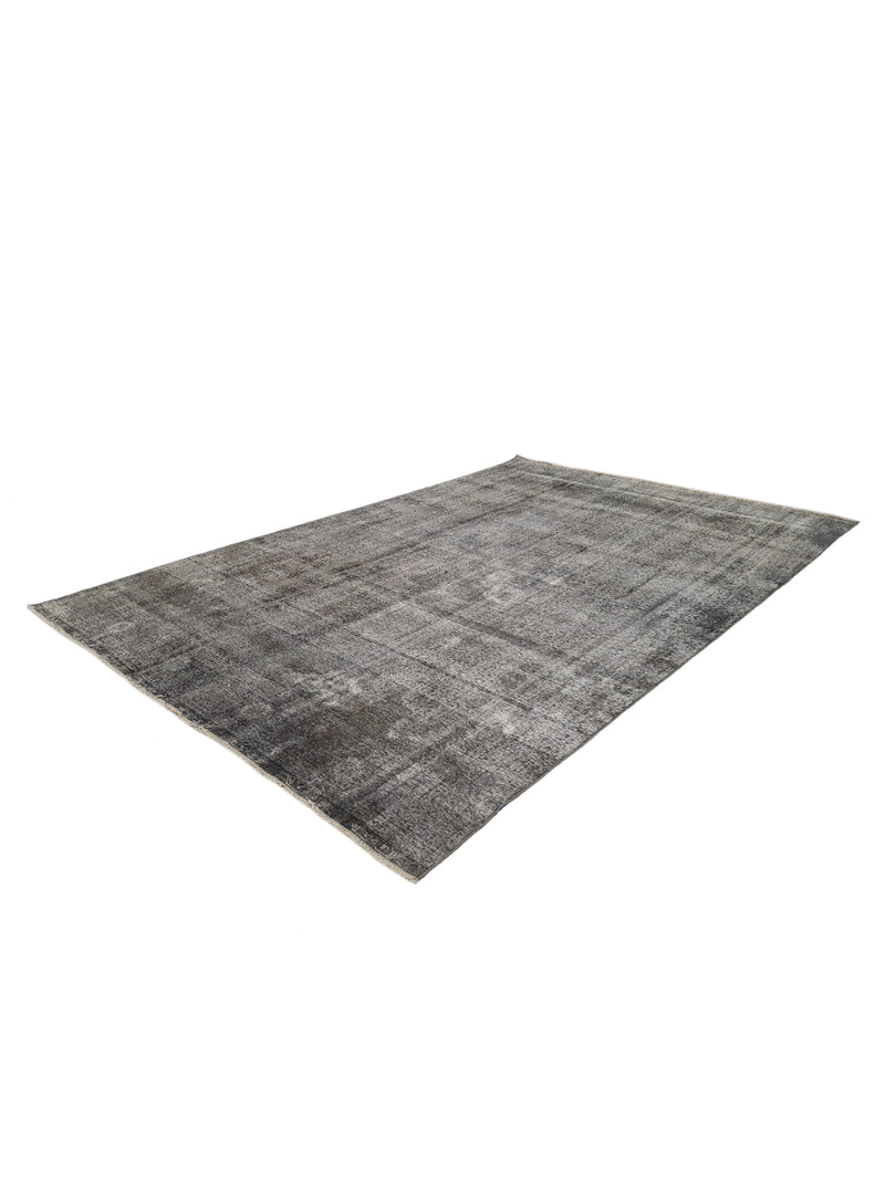 Pacific Overdyed 41617 Lt.Grey Lt.Grey Transitional Hand Knotted Rug