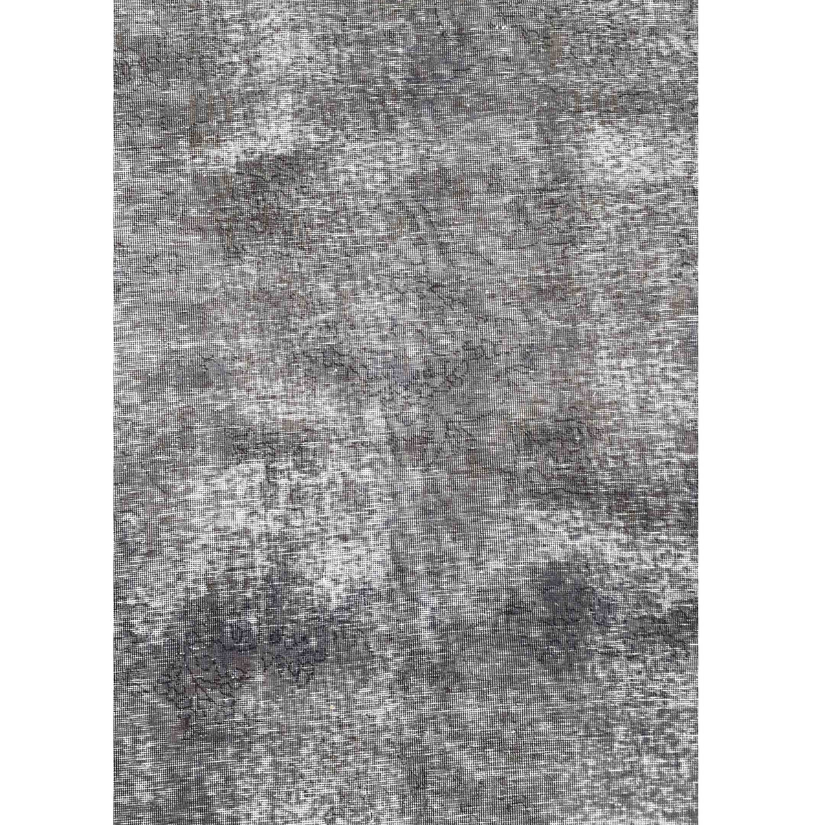 Pacific Overdyed 41619 Grey Grey Transitional Hand Knotted Rug