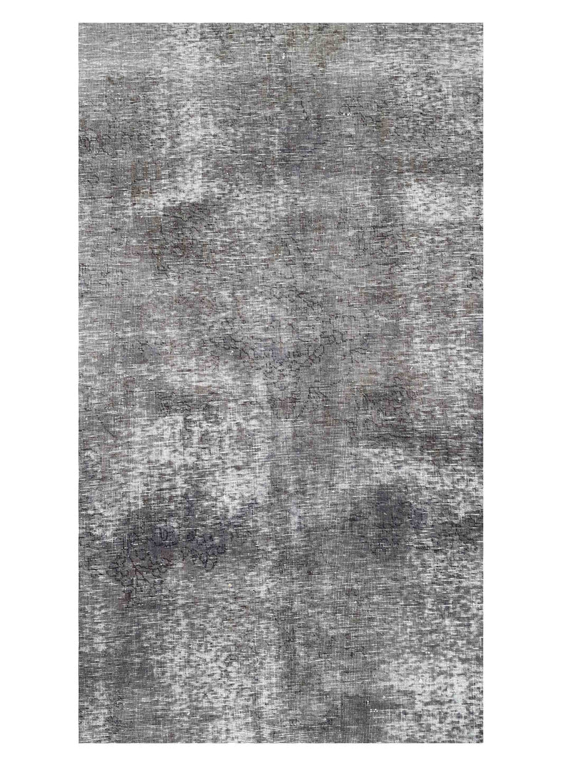 Pacific Overdyed 41619 Grey Grey Transitional Hand Knotted Rug