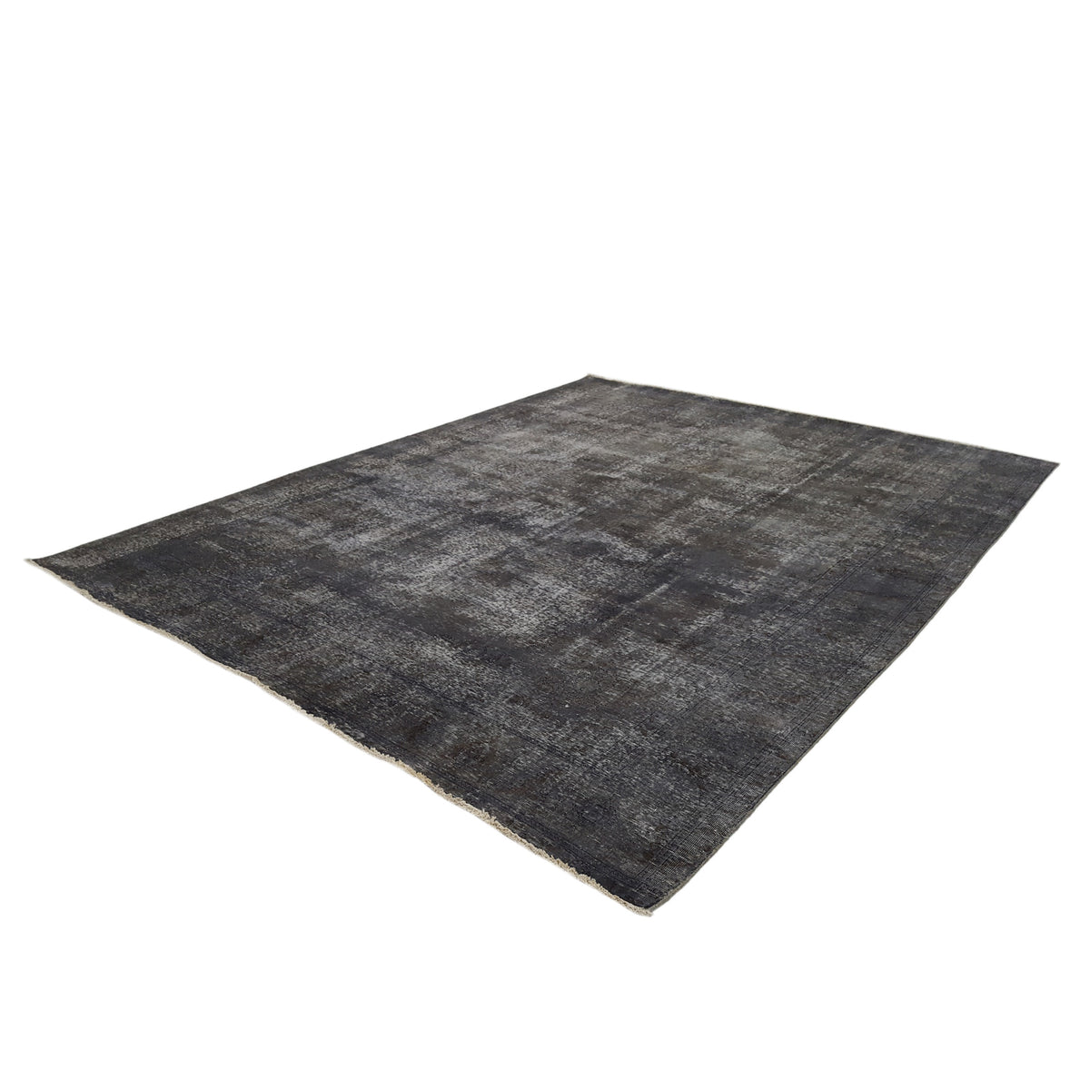 Pacific Overdyed 41619 Grey Grey Transitional Hand Knotted Rug
