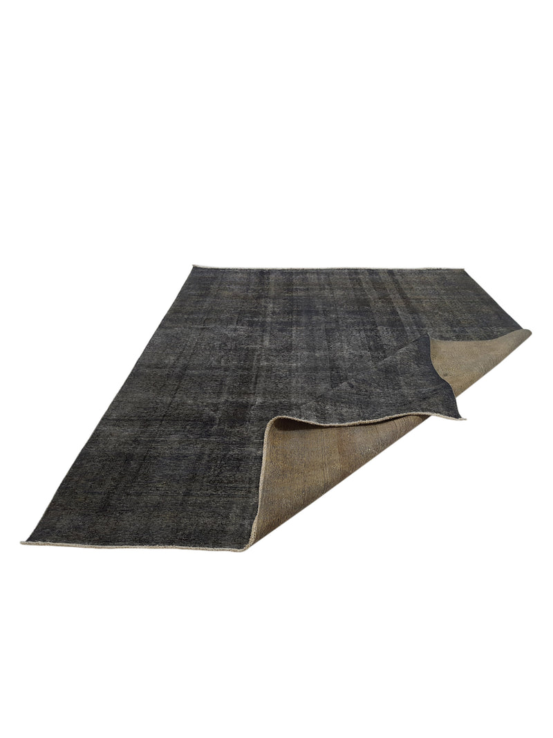 Pacific Overdyed 41621 Lt.Grey Lt.Grey Transitional Hand Knotted Rug