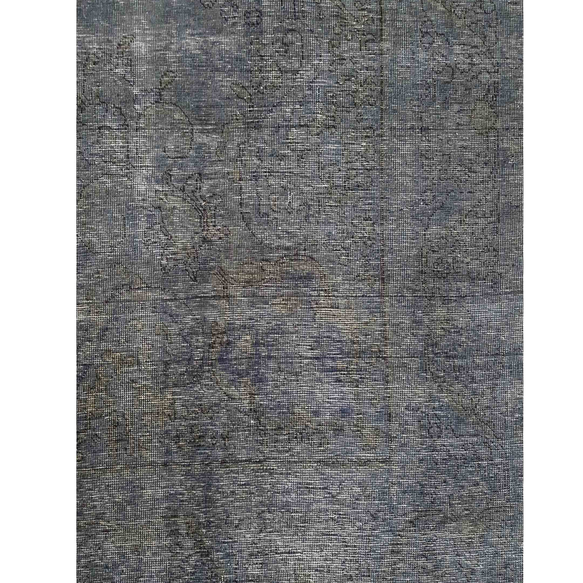Pacific Overdyed 41621 Lt.Grey Lt.Grey Transitional Hand Knotted Rug