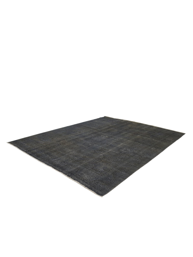 Pacific Overdyed 41621 Lt.Grey Lt.Grey Transitional Hand Knotted Rug