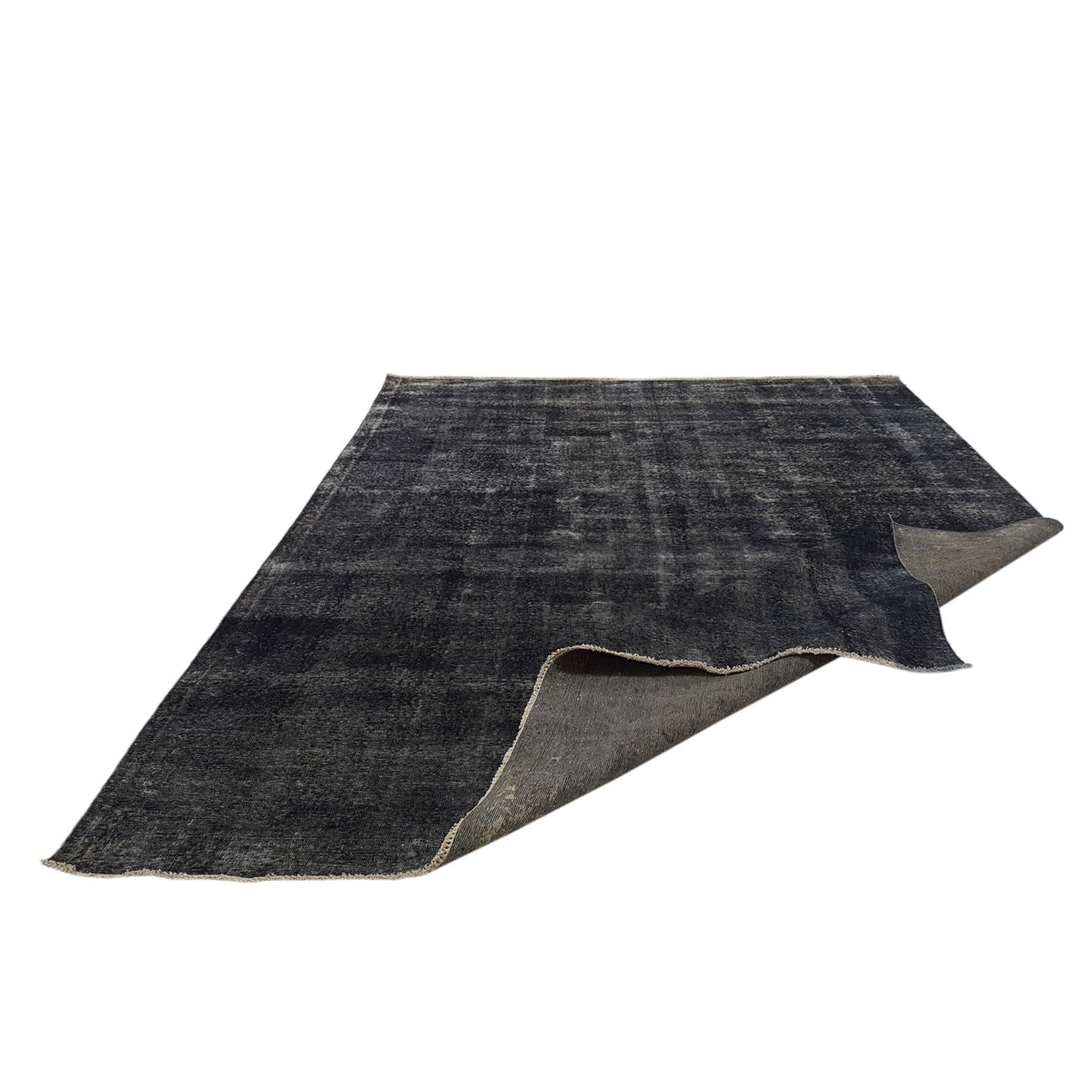 Pacific Overdyed 41622 Grey Grey Transitional Hand Knotted Rug