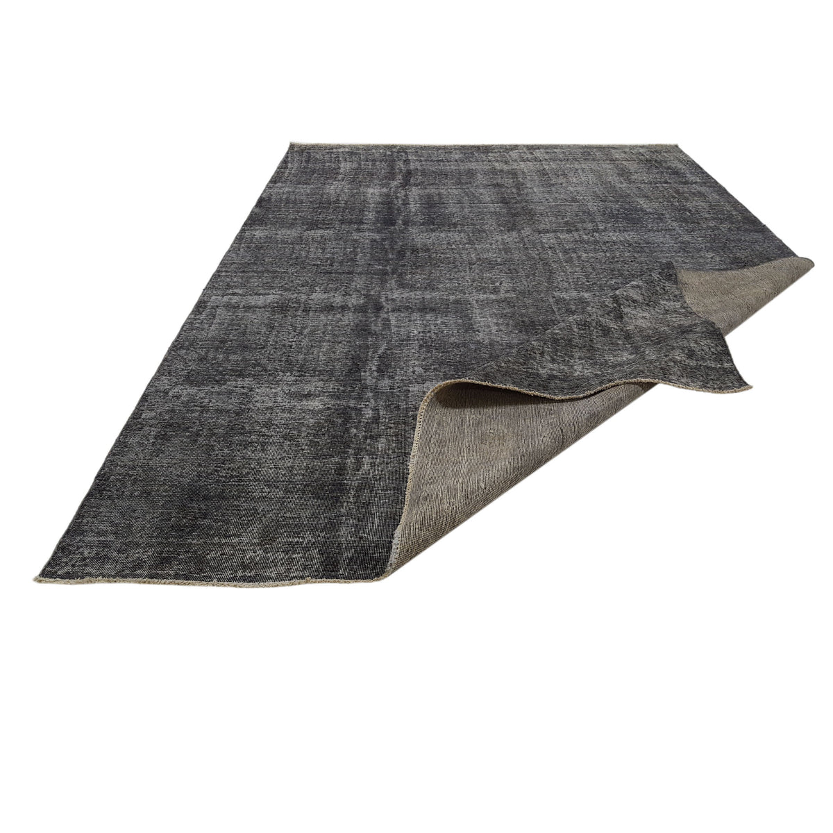 Pacific Overdyed 41623 Grey Grey Transitional Hand Knotted Rug