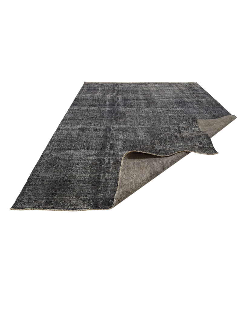 Pacific Overdyed 41623 Grey Grey Transitional Hand Knotted Rug