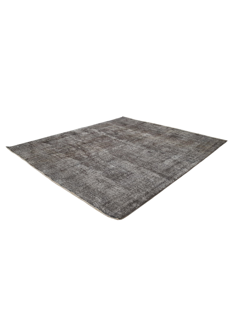 Pacific Overdyed 41625 Lt.Grey Grey Transitional Hand Knotted Rug