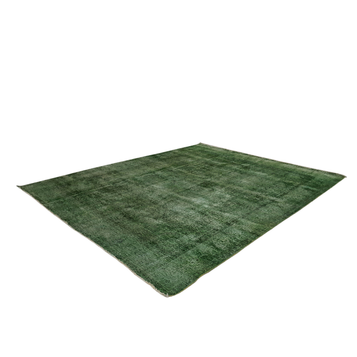 Pacific Overdyed 41626 Lt.Green Green Transitional Hand Knotted Rug