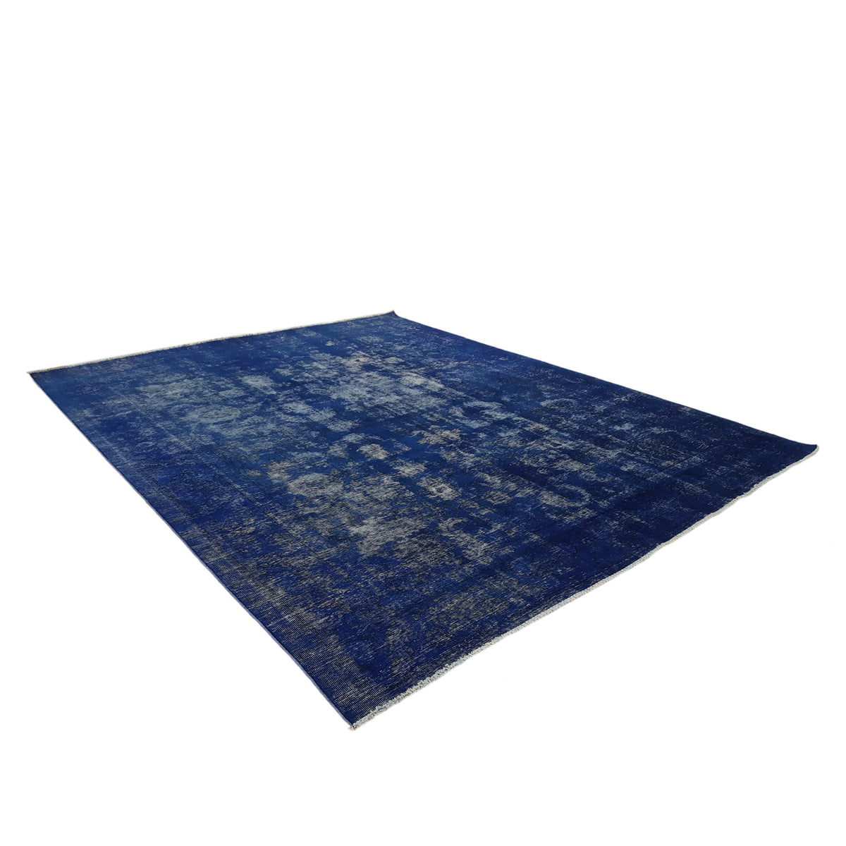 Pacific Overdyed 41629 Navy Navy Transitional Hand Knotted Rug