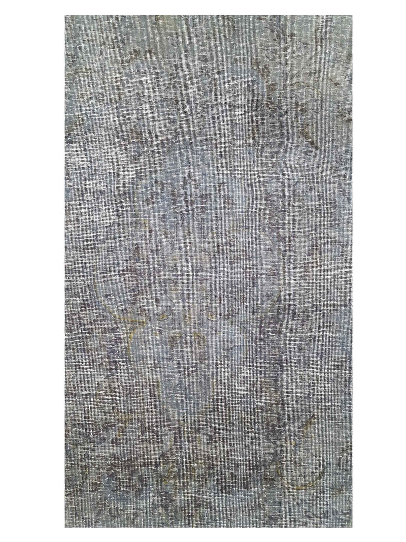 Pacific Overdyed 41631 Grey Grey Transitional Hand Knotted Rug