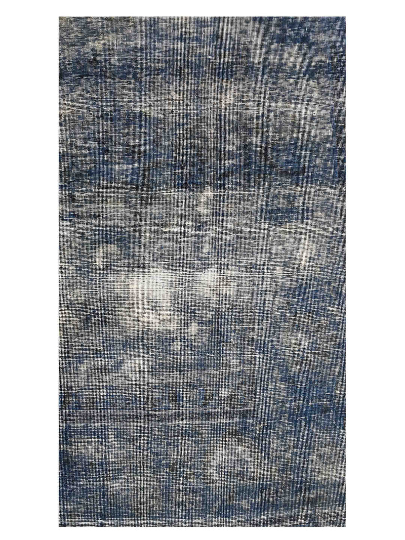 Pacific Overdyed 41634 Blue Blue Transitional Hand Knotted Rug