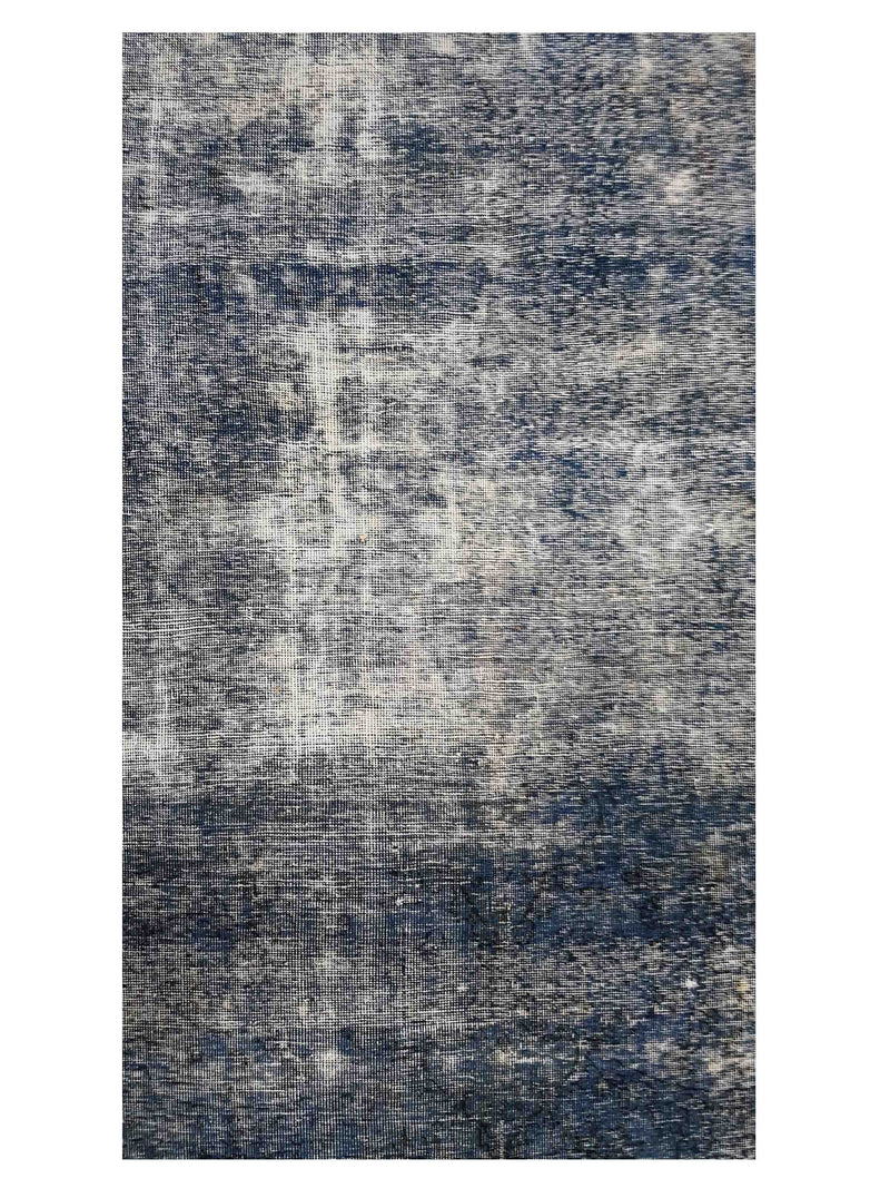 Pacific Overdyed 41634 Blue Blue Transitional Hand Knotted Rug