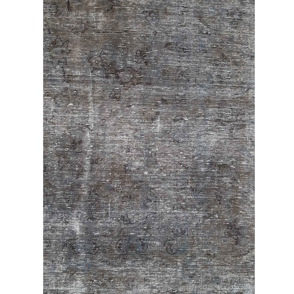 Pacific Overdyed 41636 Grey Grey Transitional Hand Knotted Rug