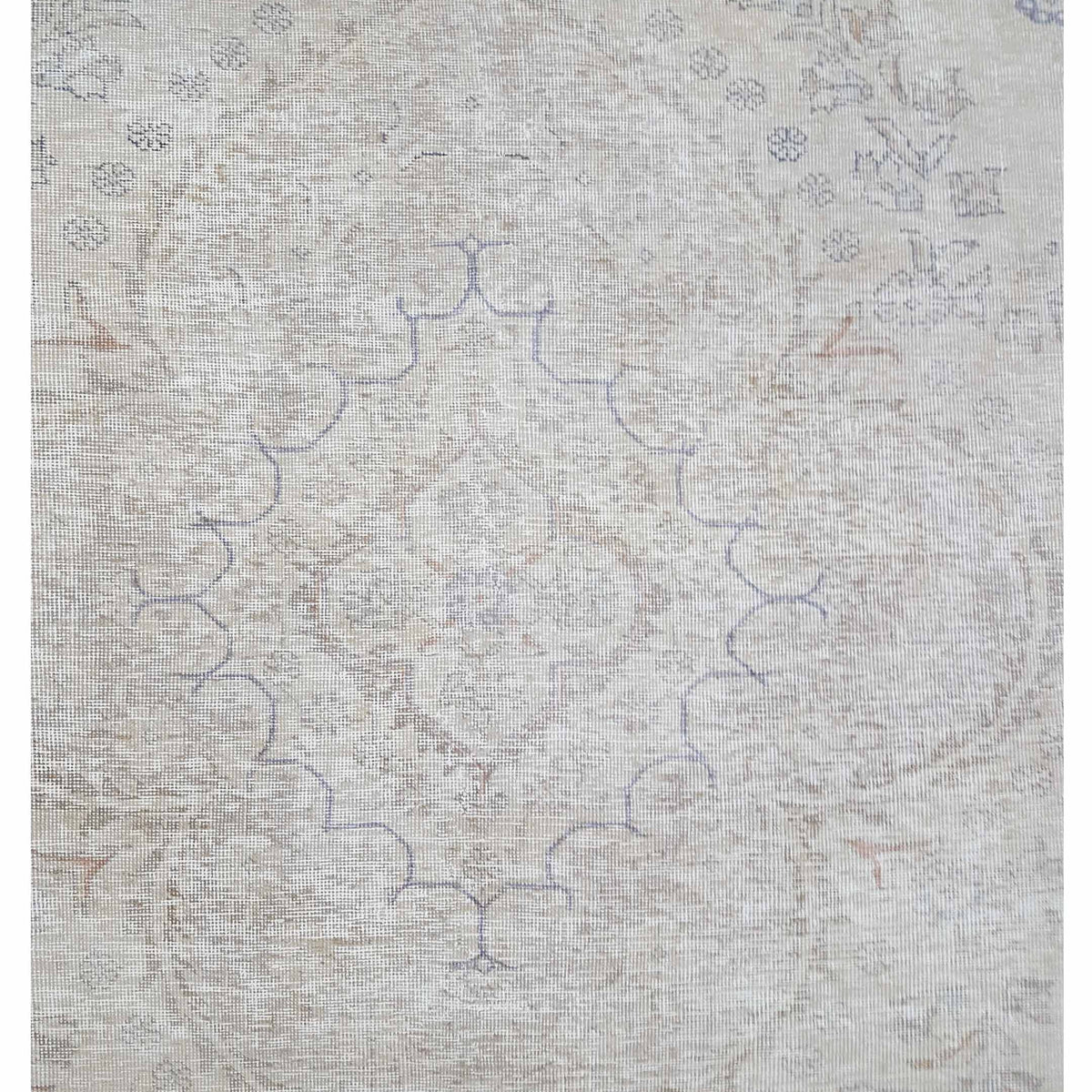 Pacific Vintage 41642 Ivory Ivory Vintage Hand Knotted Rug