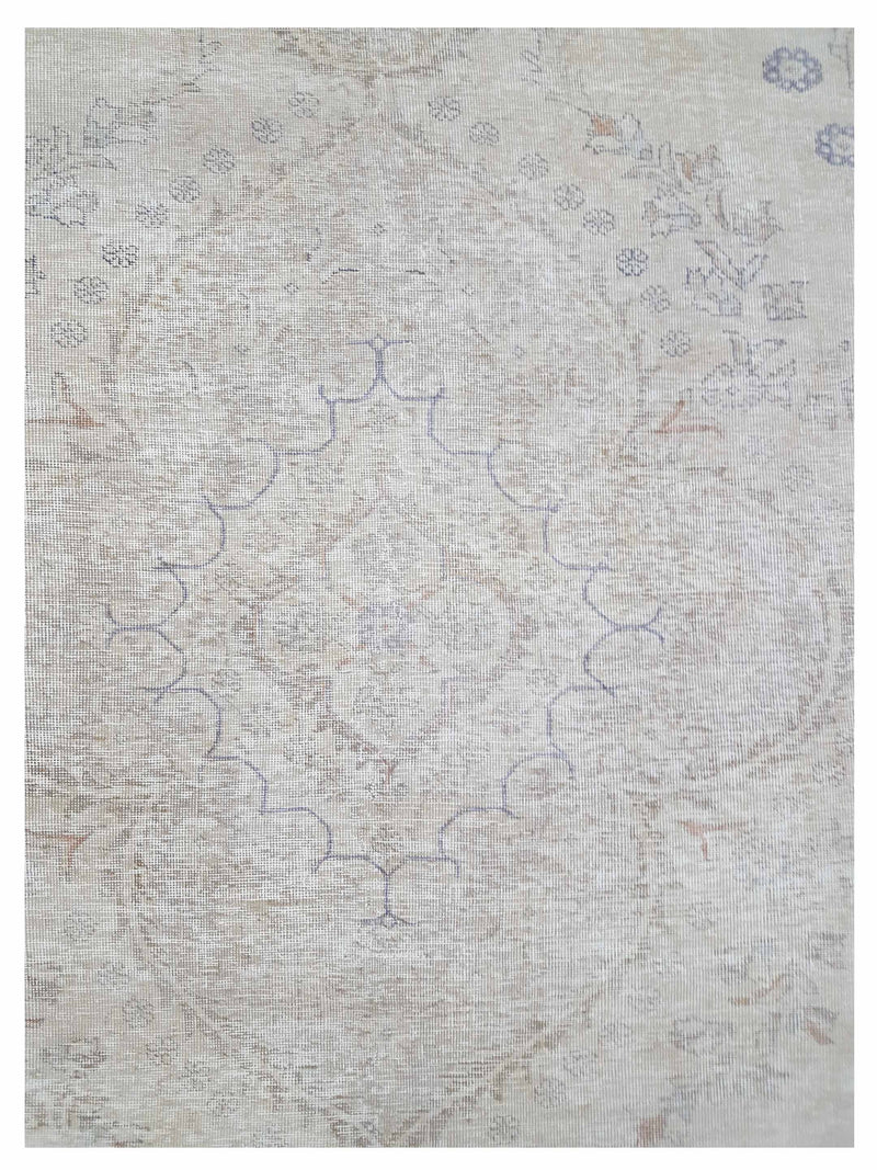 Pacific Vintage 41642 Ivory Ivory Vintage Hand Knotted Rug