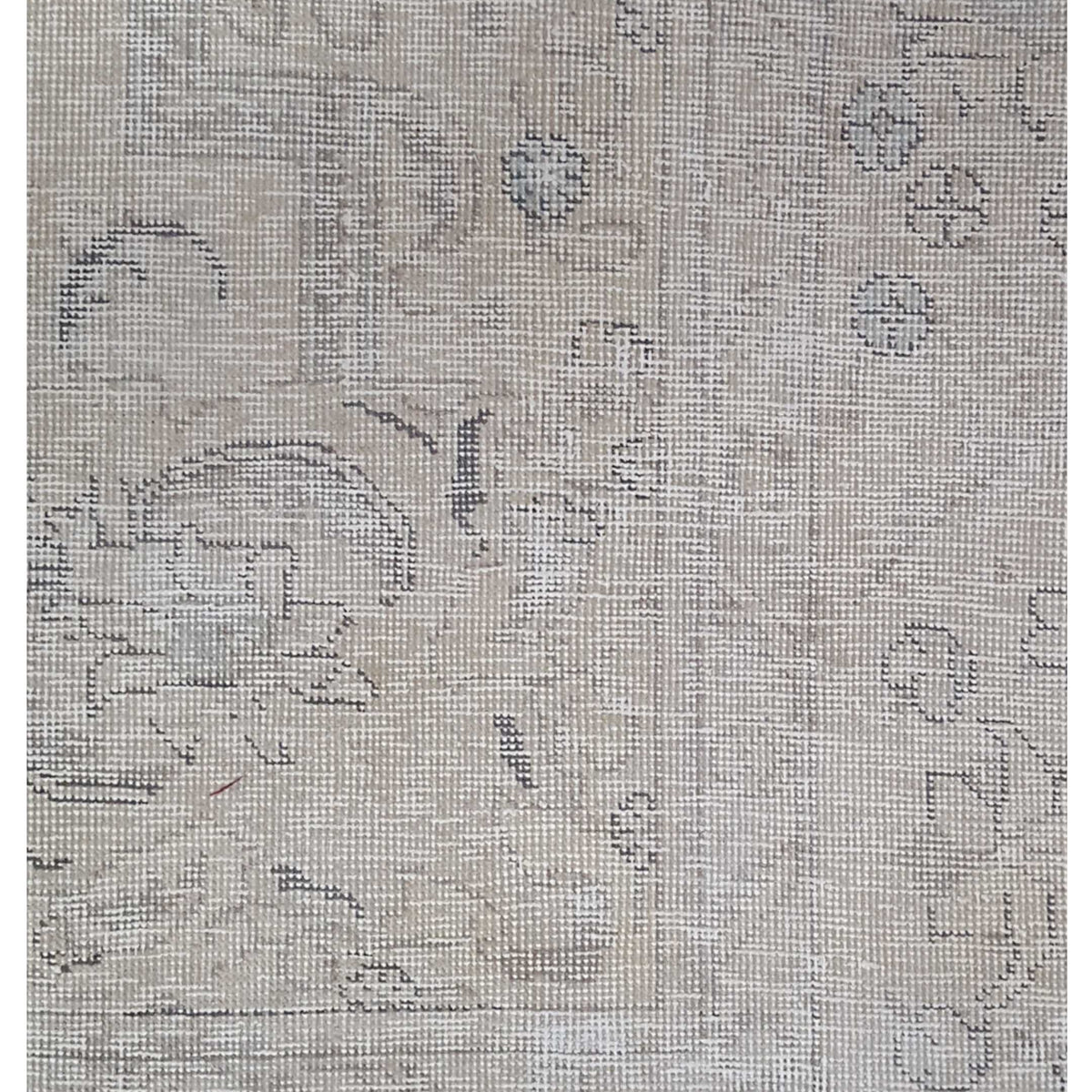 Pacific Vintage 41645 Ivory Ivory Vintage Hand Knotted Rug