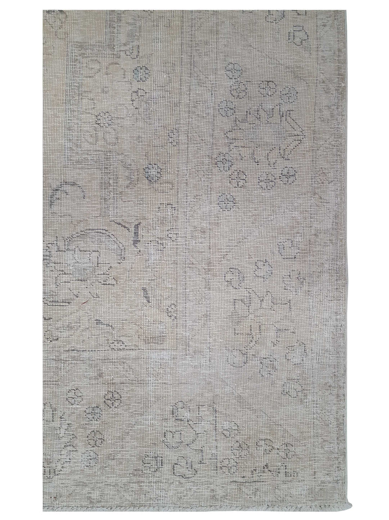 Pacific Vintage 41645 Ivory Ivory Vintage Hand Knotted Rug