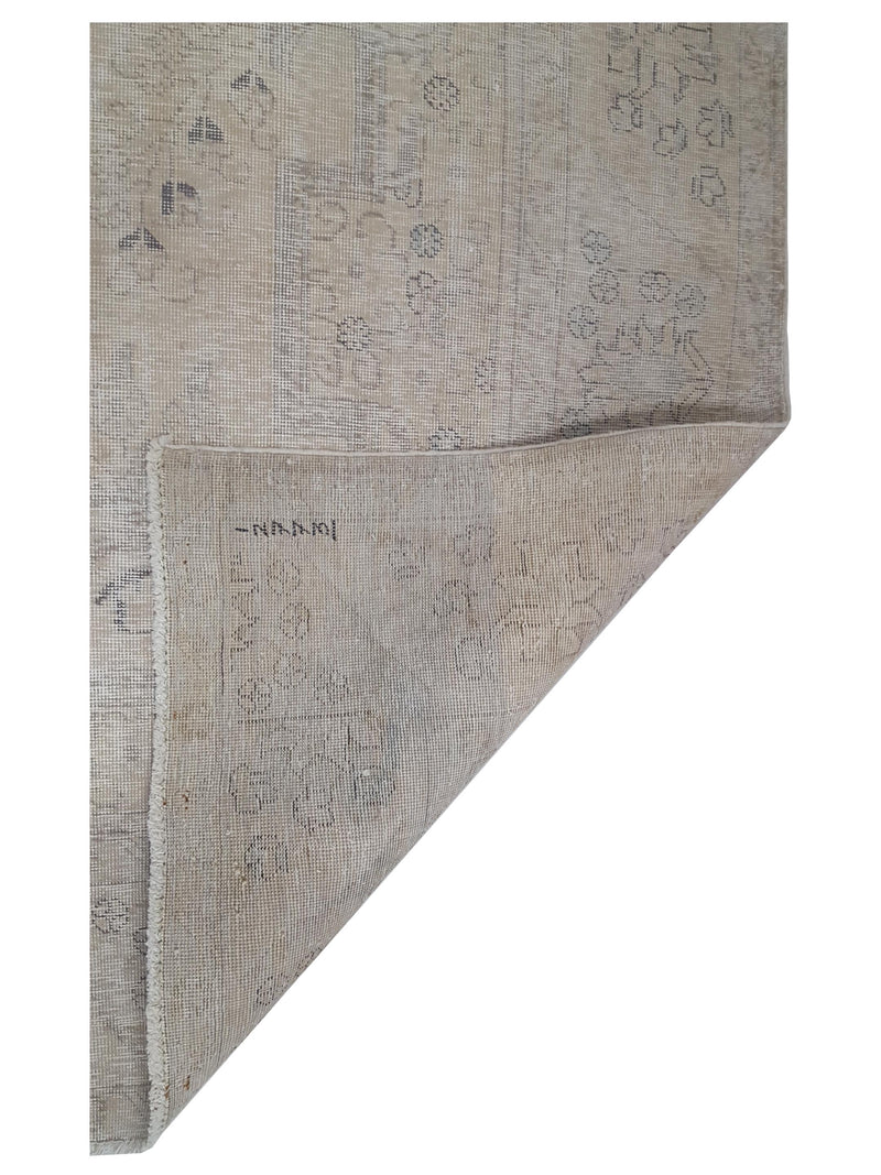 Pacific Vintage 41645 Ivory Ivory Vintage Hand Knotted Rug