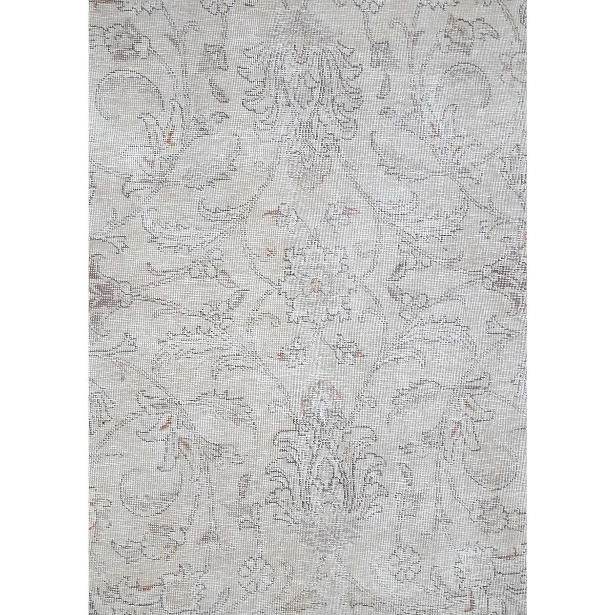 Pacific Vintage 41646 Ivory Ivory Vintage Hand Knotted Rug