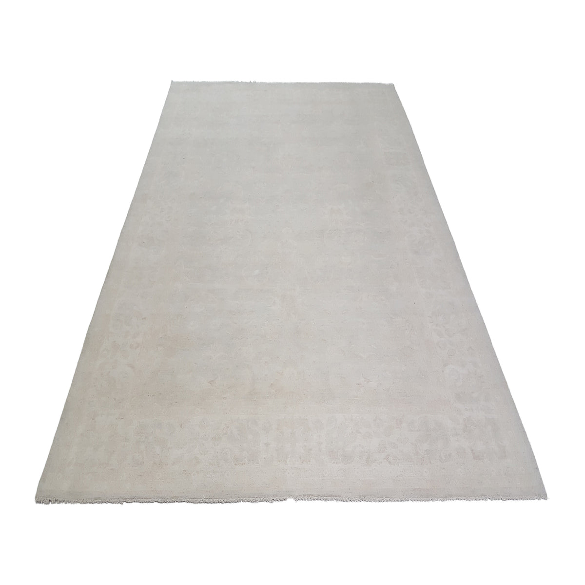Pacific Ziegler 41658 Lt.Green Beige Transitional Hand Knotted Rug