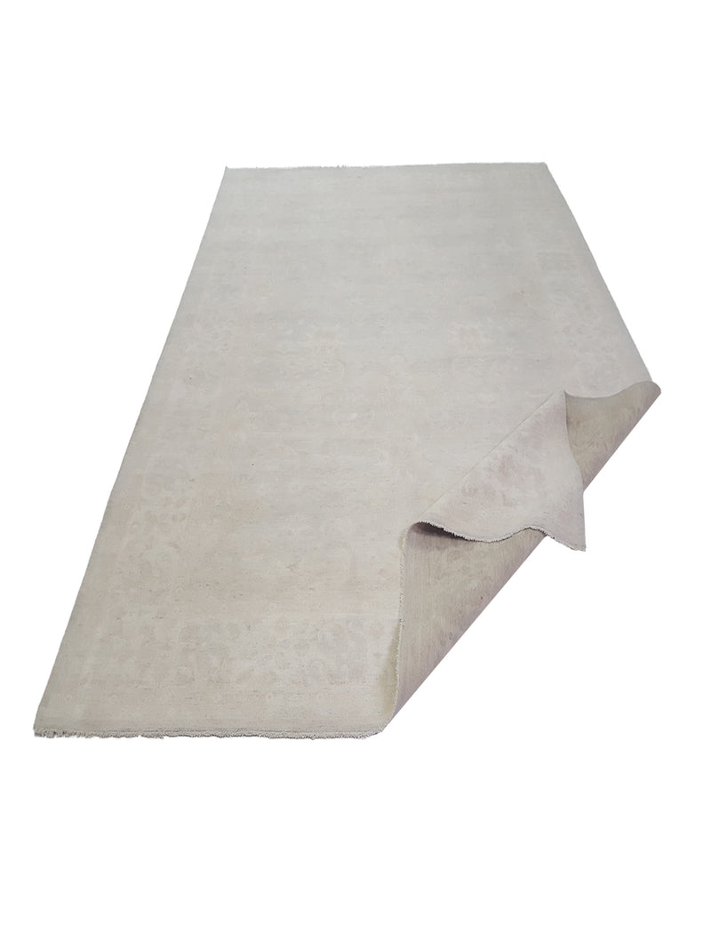 Pacific Ziegler 41658 Lt.Green Beige Transitional Hand Knotted Rug