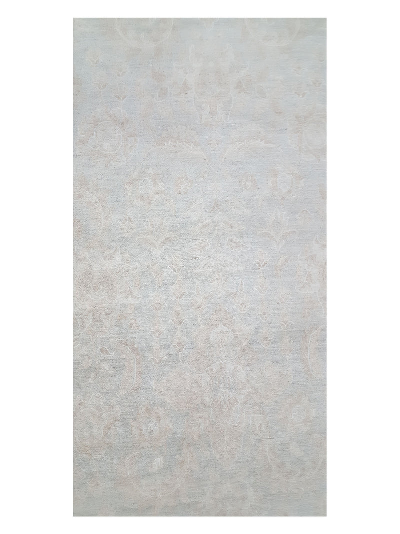 Pacific Ziegler 41658 Lt.Green Beige Transitional Hand Knotted Rug