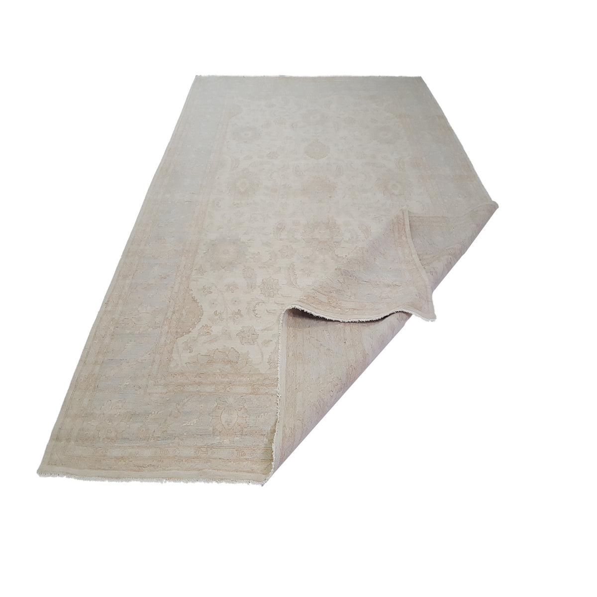 Pacific Ziegler 41660 Ivory Ivory Transitional Hand Knotted Rug