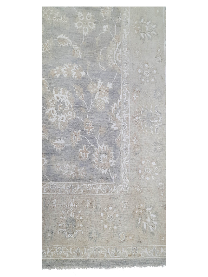 Pacific Ziegler 41663 Beige Lt.Grey Transitional Hand Knotted Rug