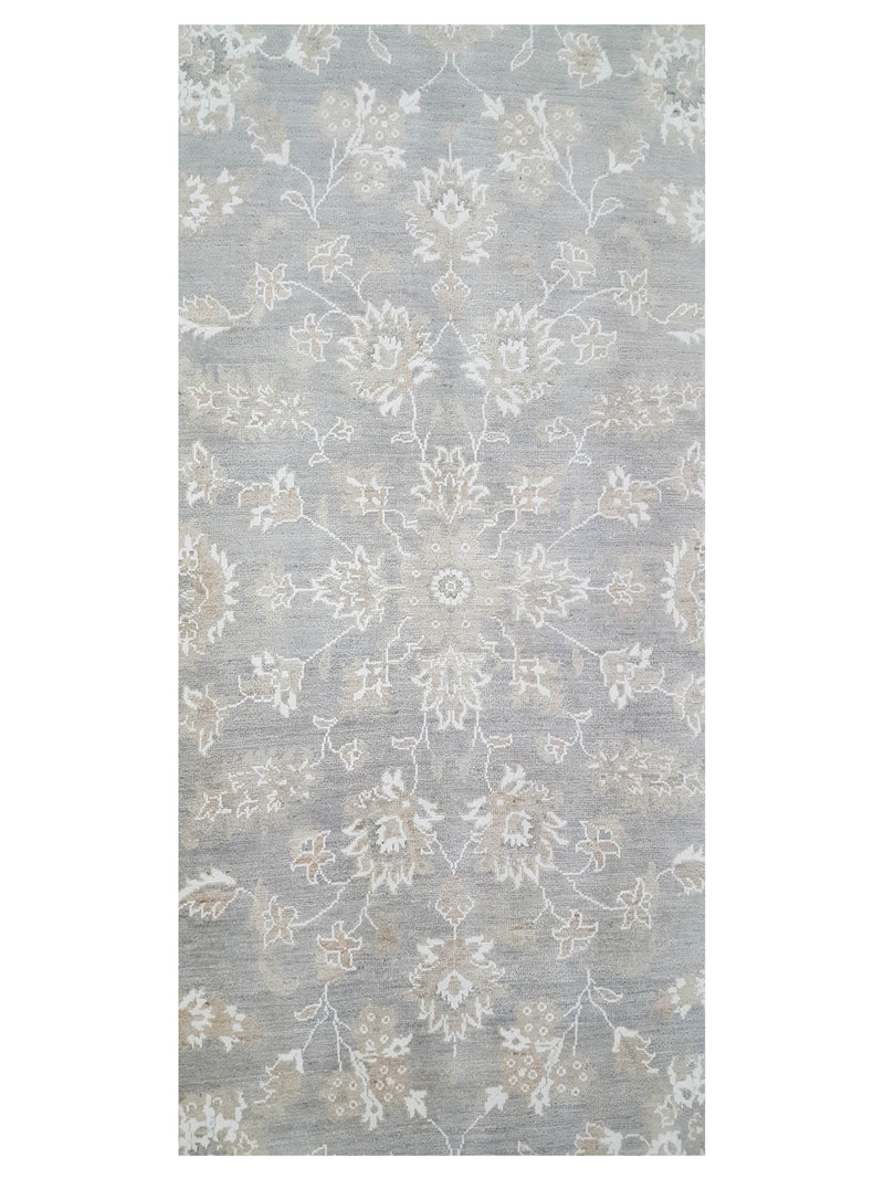 Pacific Ziegler 41663 Beige Lt.Grey Transitional Hand Knotted Rug