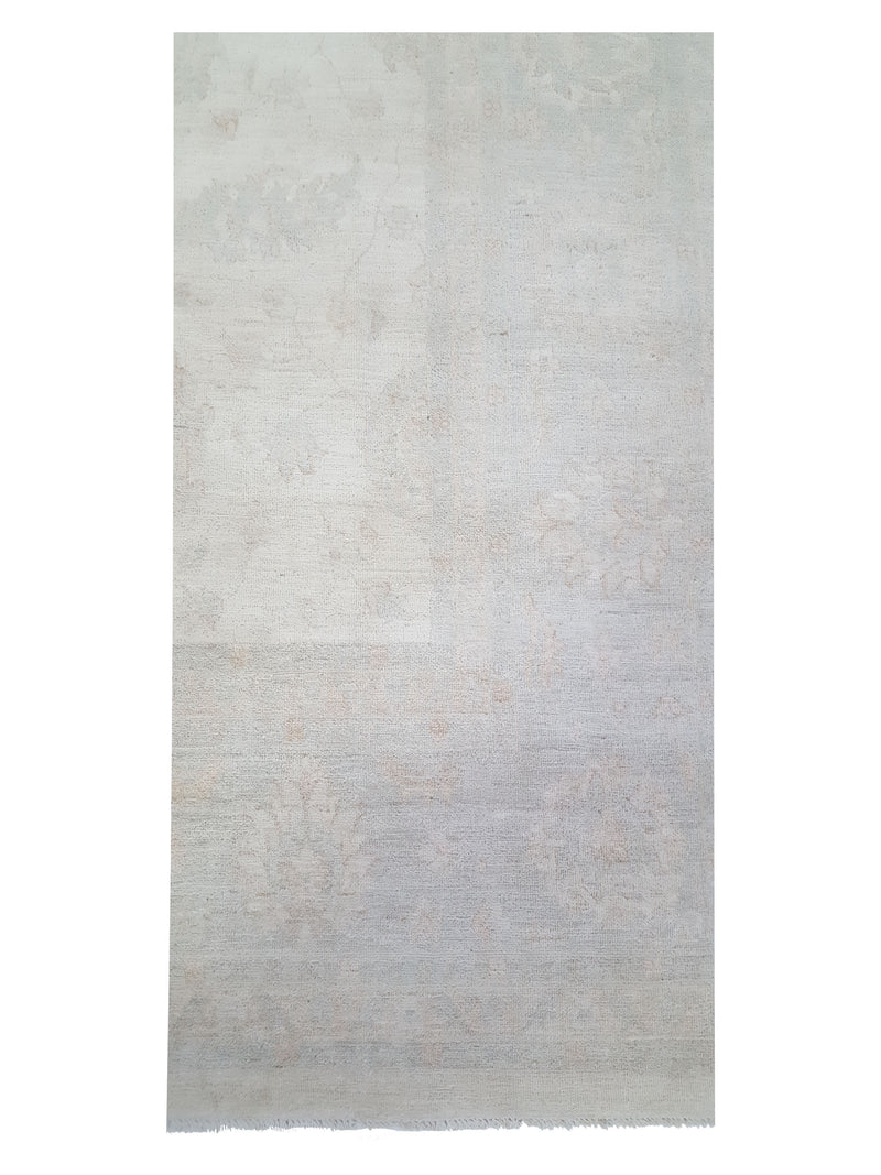 Pacific Ziegler 41664 Ivory Lt.Grey Transitional Hand Knotted Rug