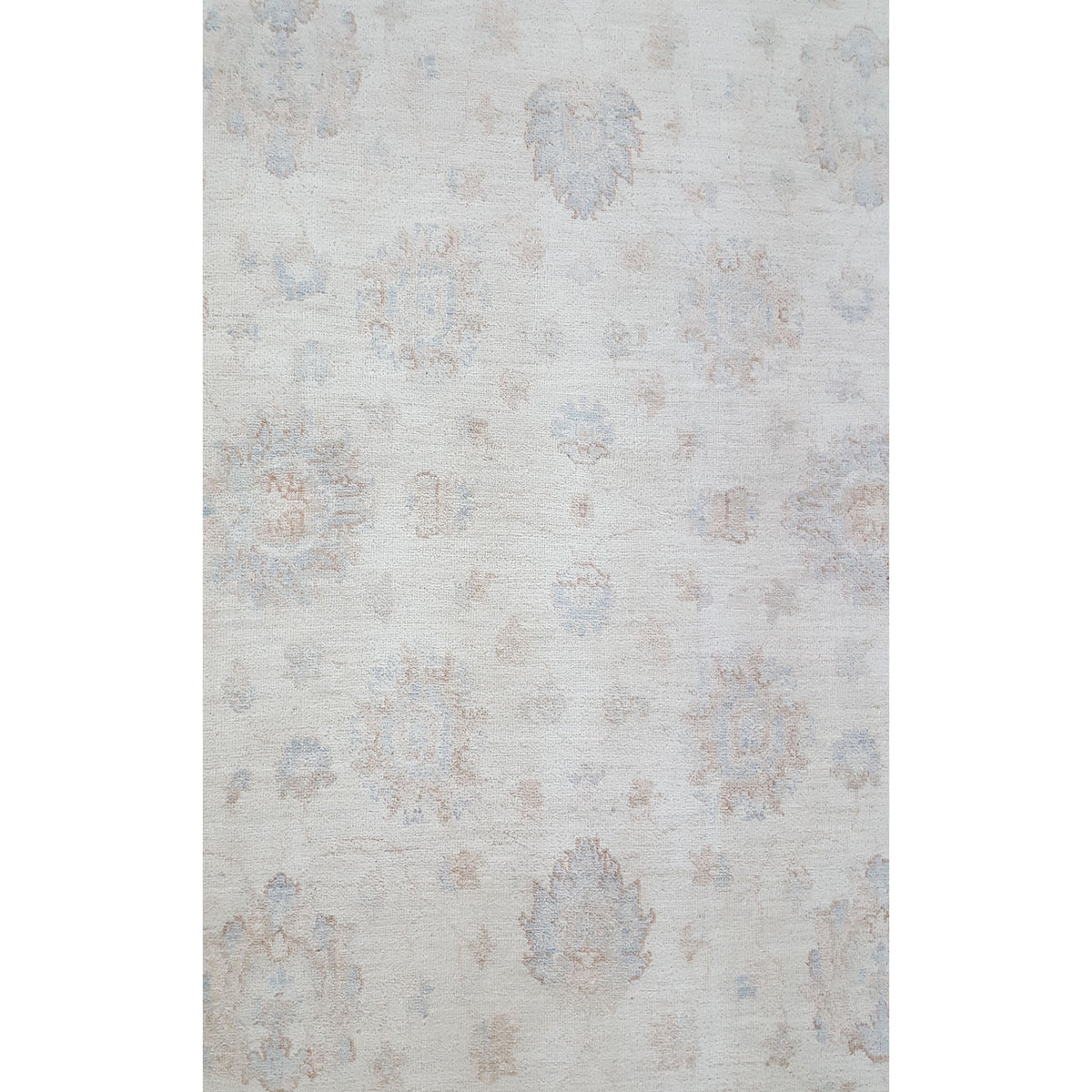 Pacific Ziegler 41665 Beige Aqua Transitional Hand Knotted Rug