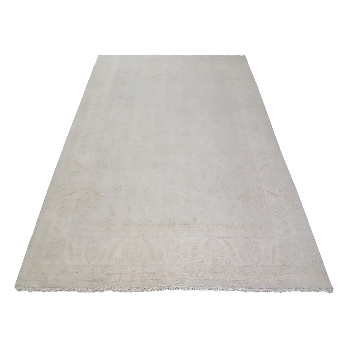 Pacific Ziegler 41667 Lt.Green Ivory Transitional Hand Knotted Rug