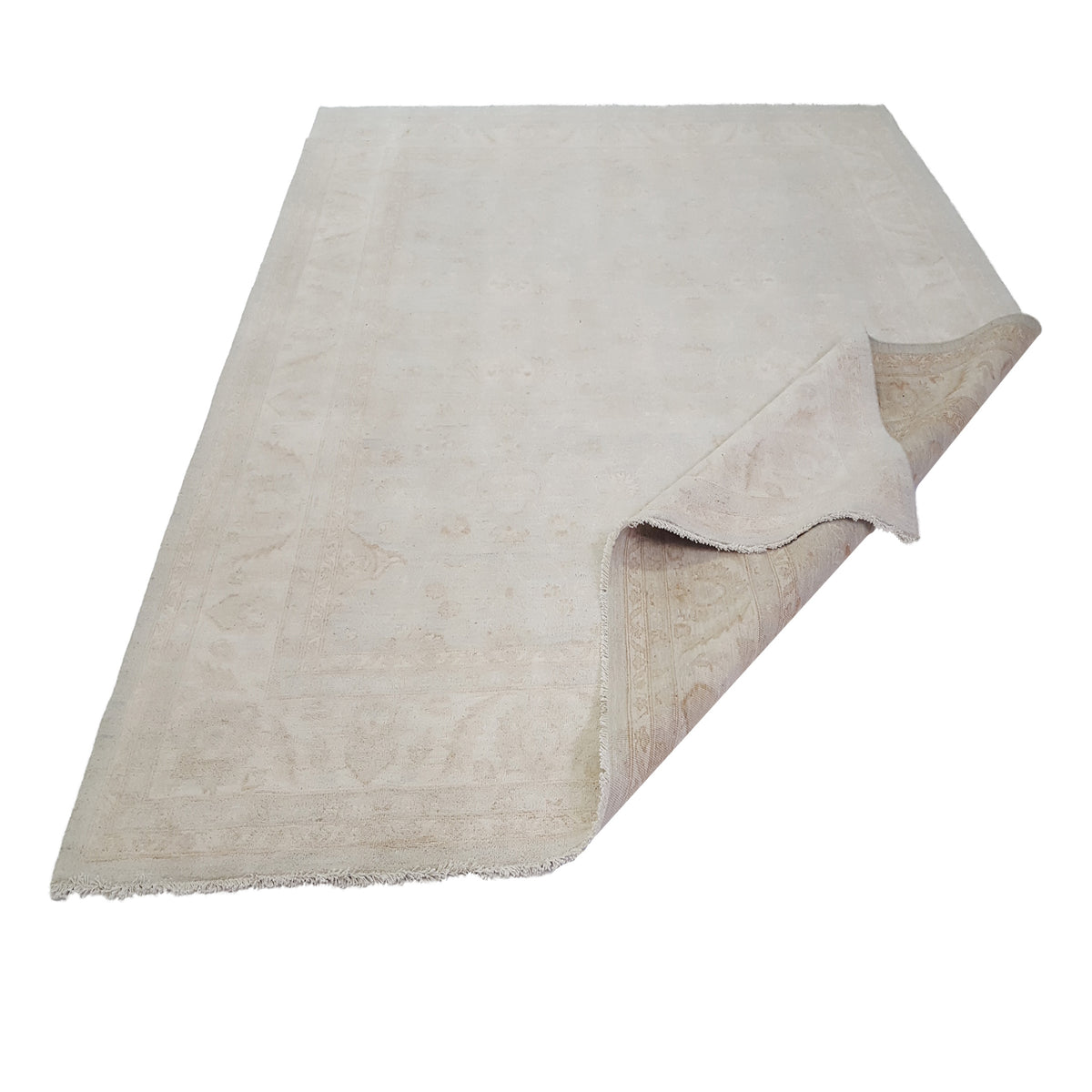 Pacific Ziegler 41667 Lt.Green Ivory Transitional Hand Knotted Rug