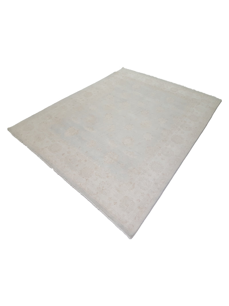 Pacific Ziegler 41671 Lt.Blue Ivory Transitional Hand Knotted Rug