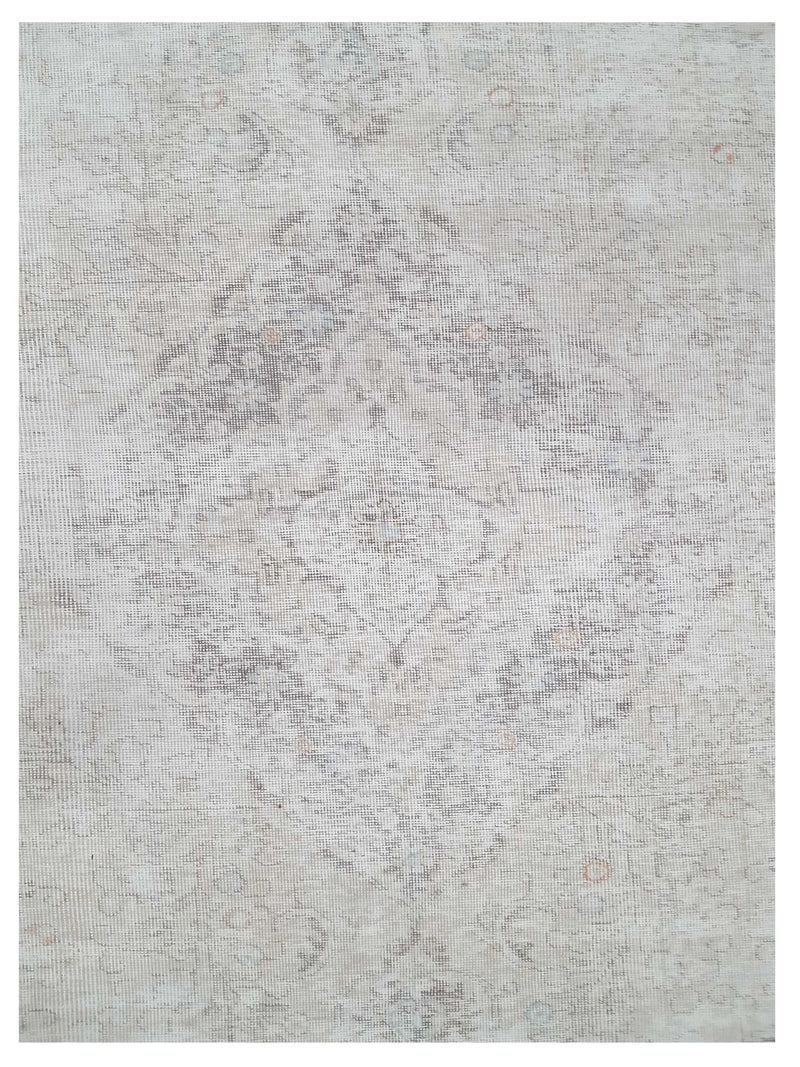 Pacific Vintage 41672 Ivory Ivory Vintage Hand Knotted Rug