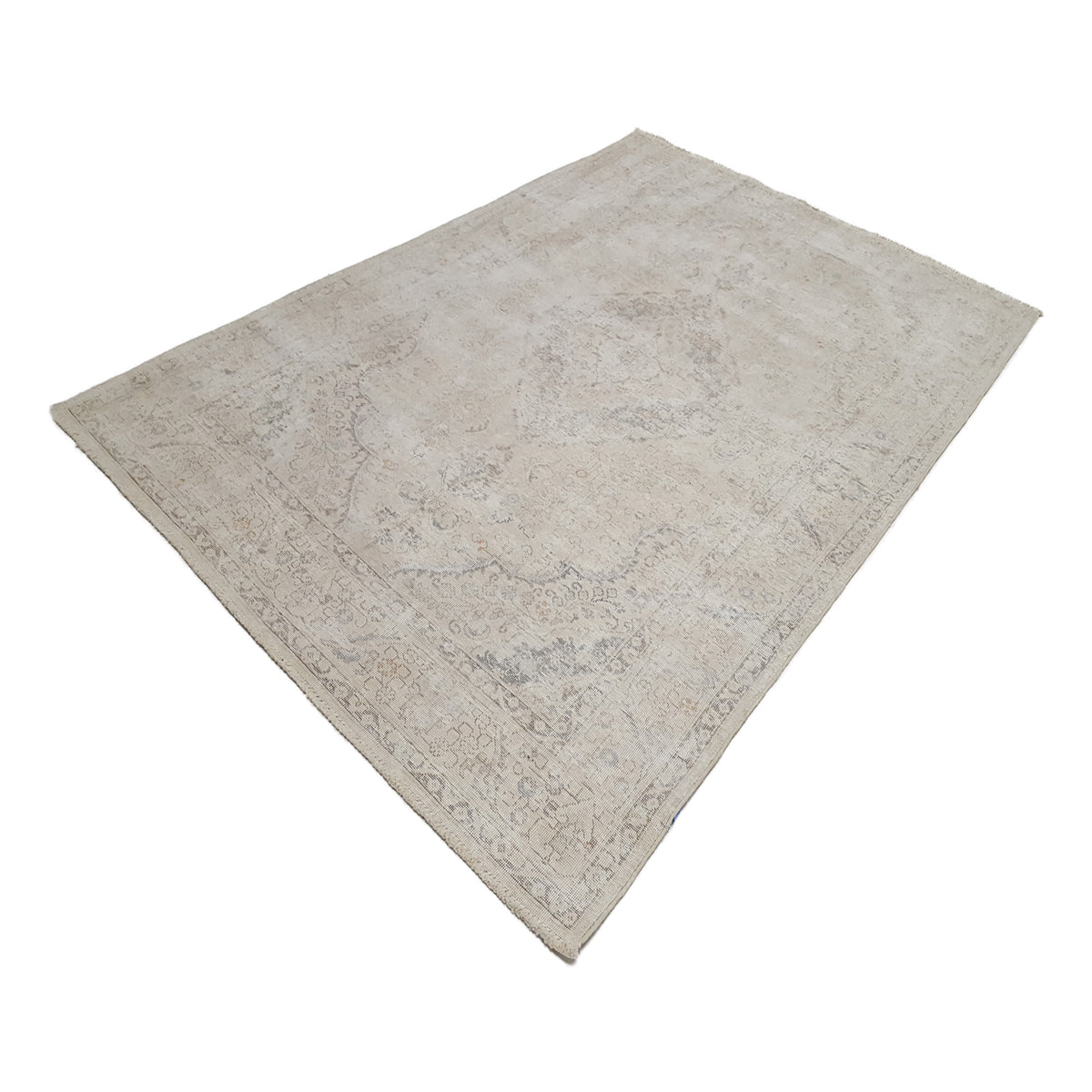 Pacific Vintage 41672 Ivory Ivory Vintage Hand Knotted Rug