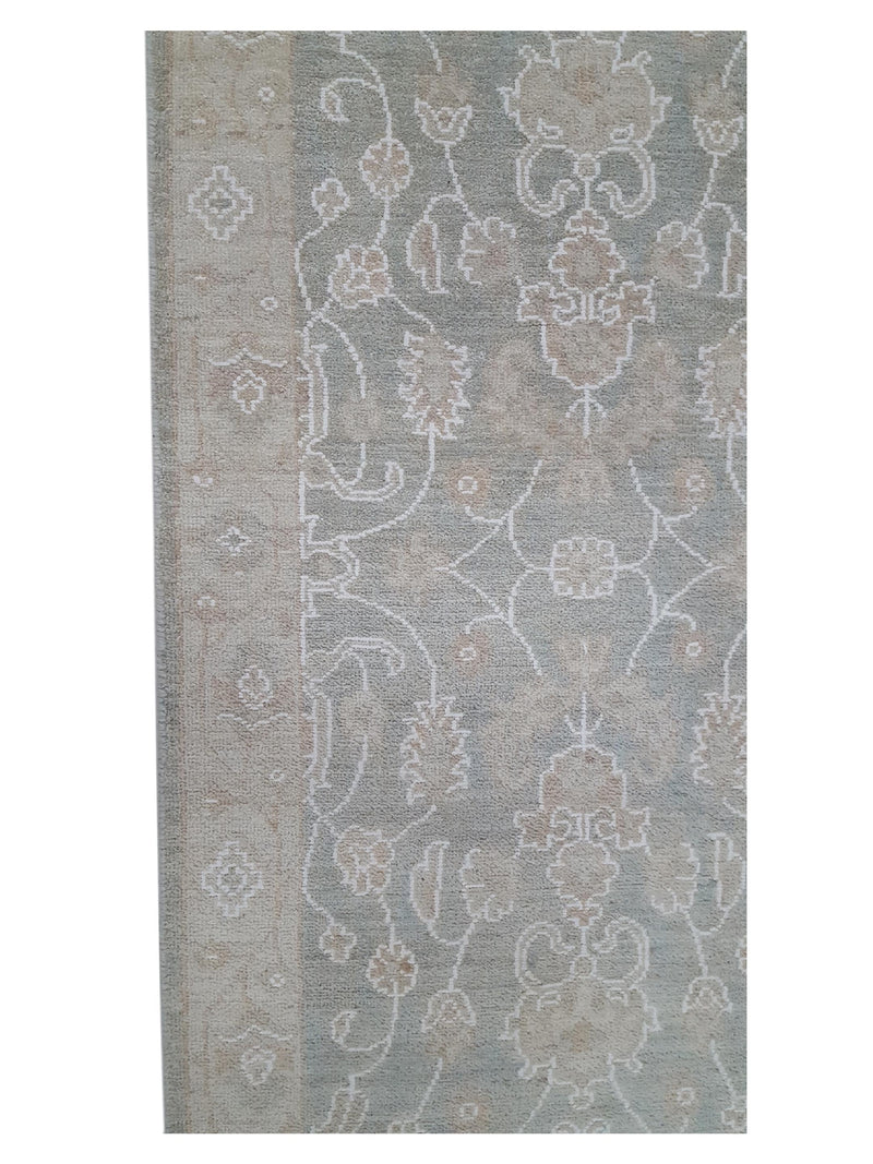 Pacific Ziegler 41681 Lt.Green Beige Transitional Hand Knotted Rug