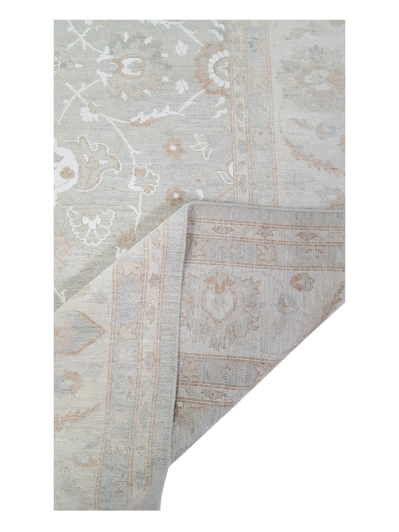 Pacific Ziegler 41682 Lt.Grey Lt.Ivory Transitional Hand Knotted Rug