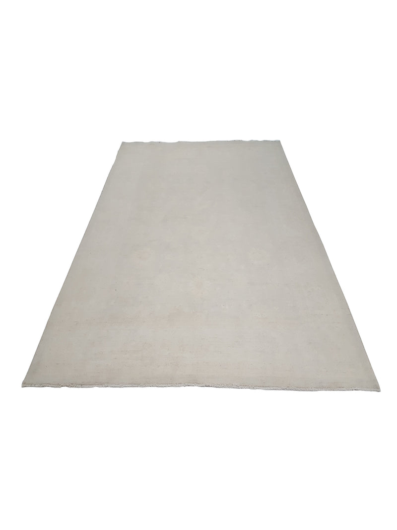 Pacific Ziegler 41684 Ivory Ivory Transitional Hand Knotted Rug