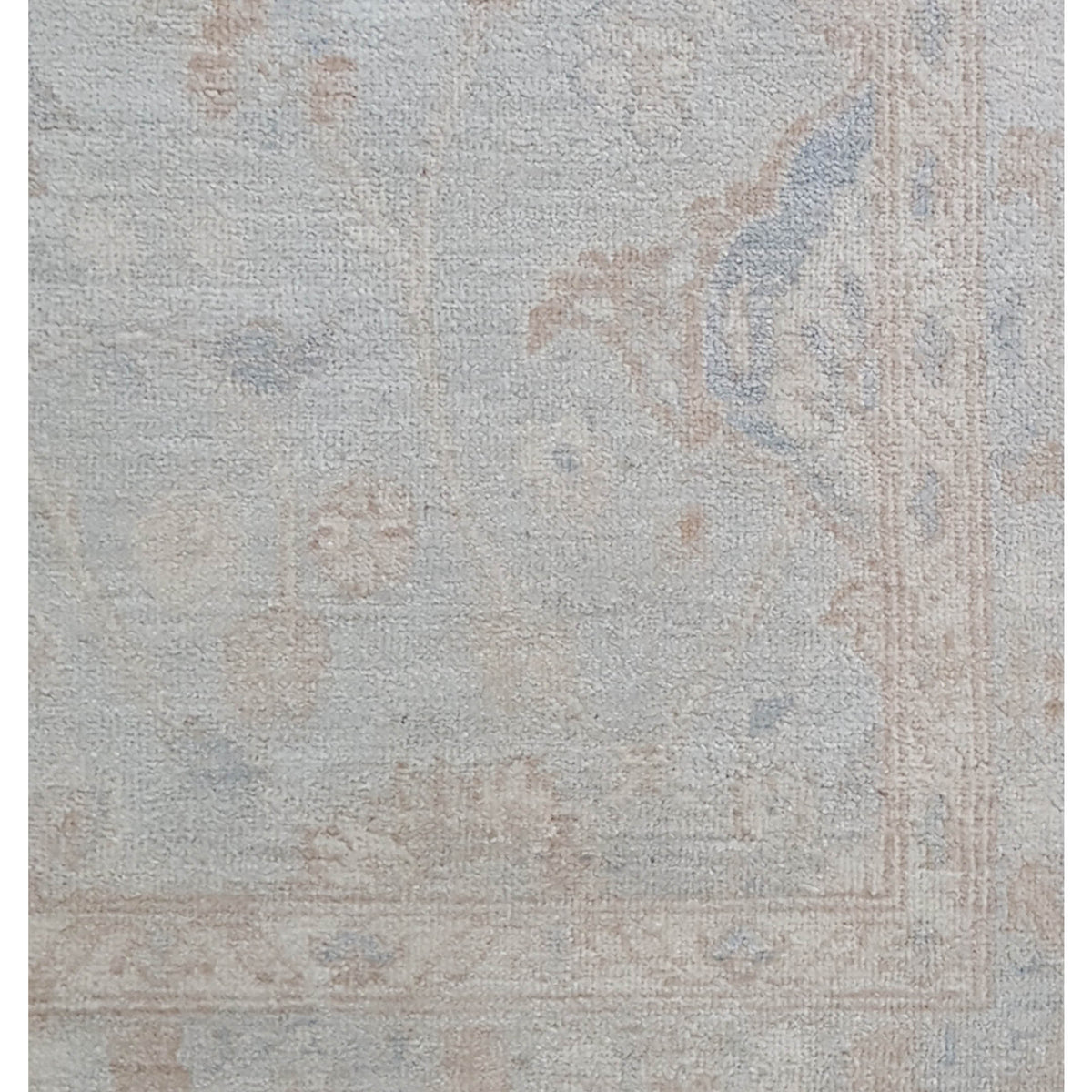 Pacific Ziegler 41689 Lt.Blue Ivory Transitional Hand Knotted Rug