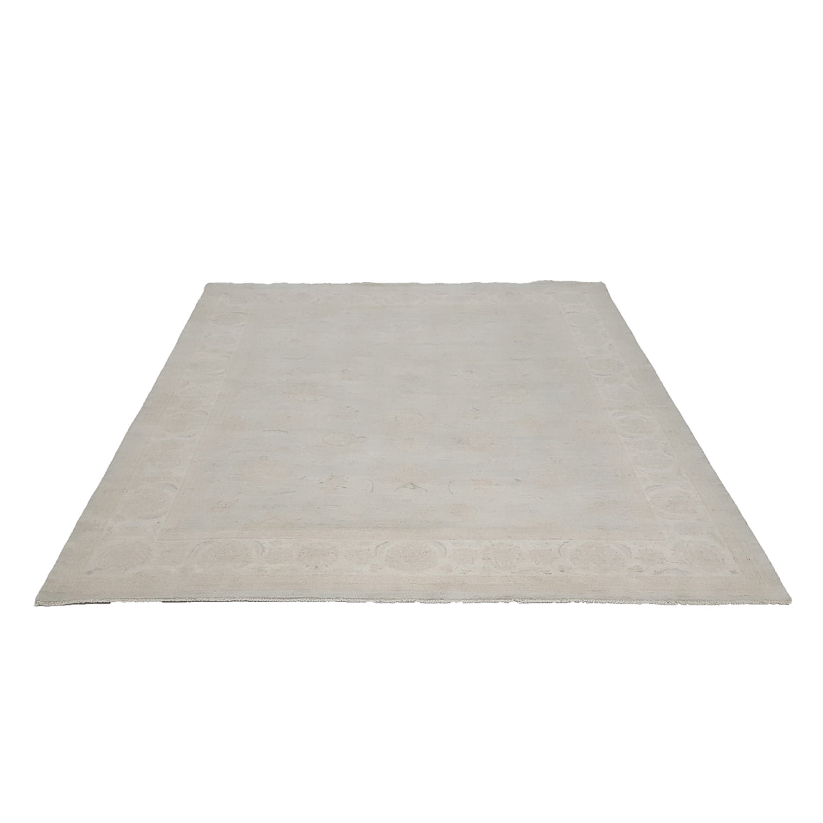 Pacific Ziegler 41693 Lt.Blue Ivory Transitional Hand Knotted Rug