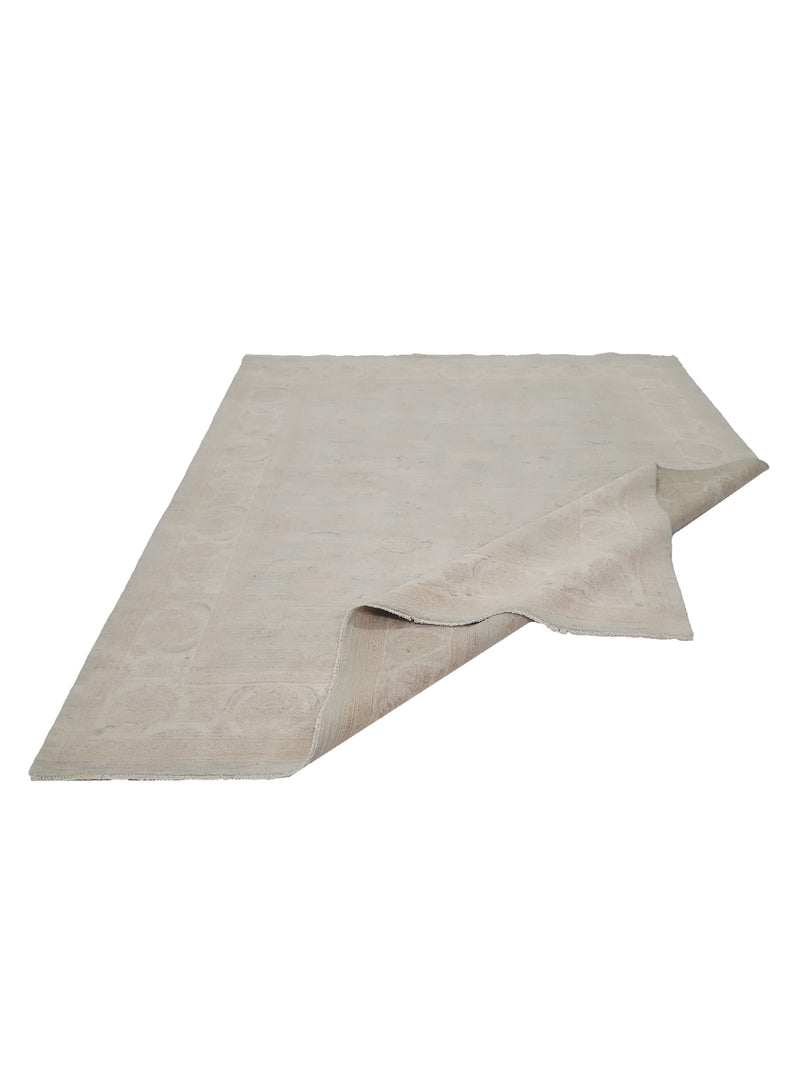 Pacific Ziegler 41693 Lt.Blue Ivory Transitional Hand Knotted Rug