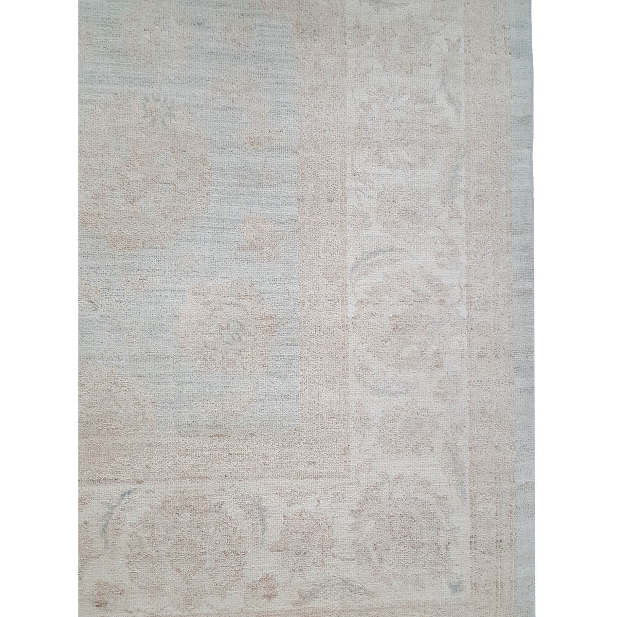 Pacific Ziegler 41693 Lt.Blue Ivory Transitional Hand Knotted Rug