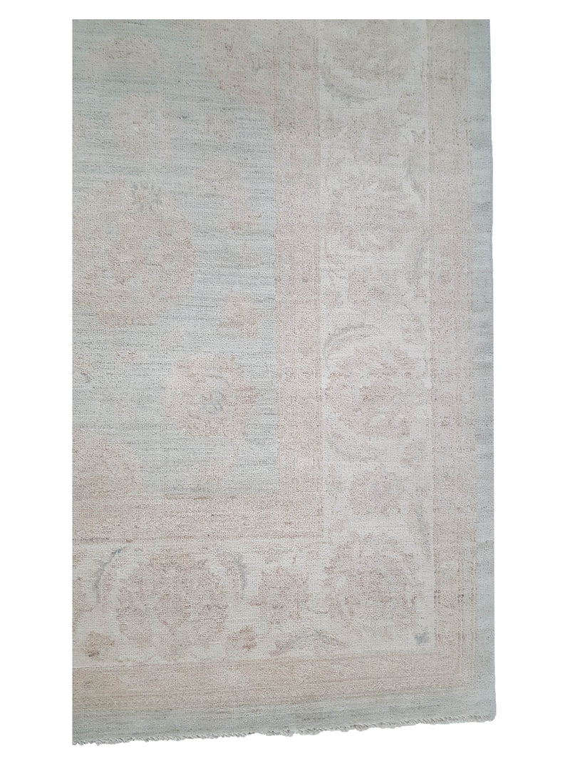 Pacific Ziegler 41693 Lt.Blue Ivory Transitional Hand Knotted Rug