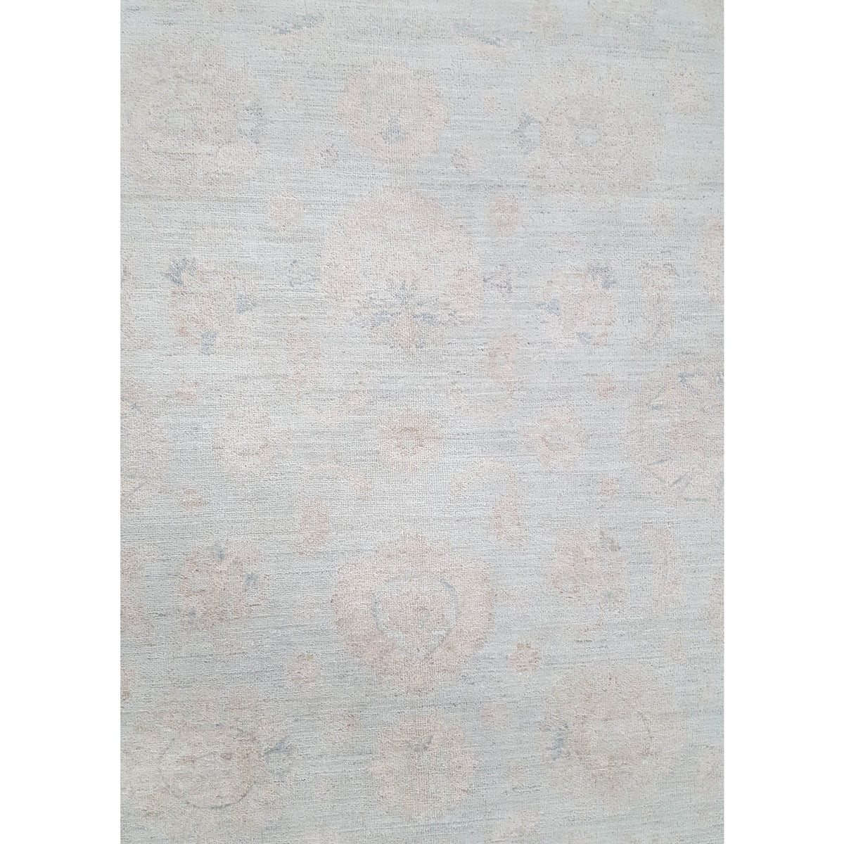 Pacific Ziegler 41693 Lt.Blue Ivory Transitional Hand Knotted Rug