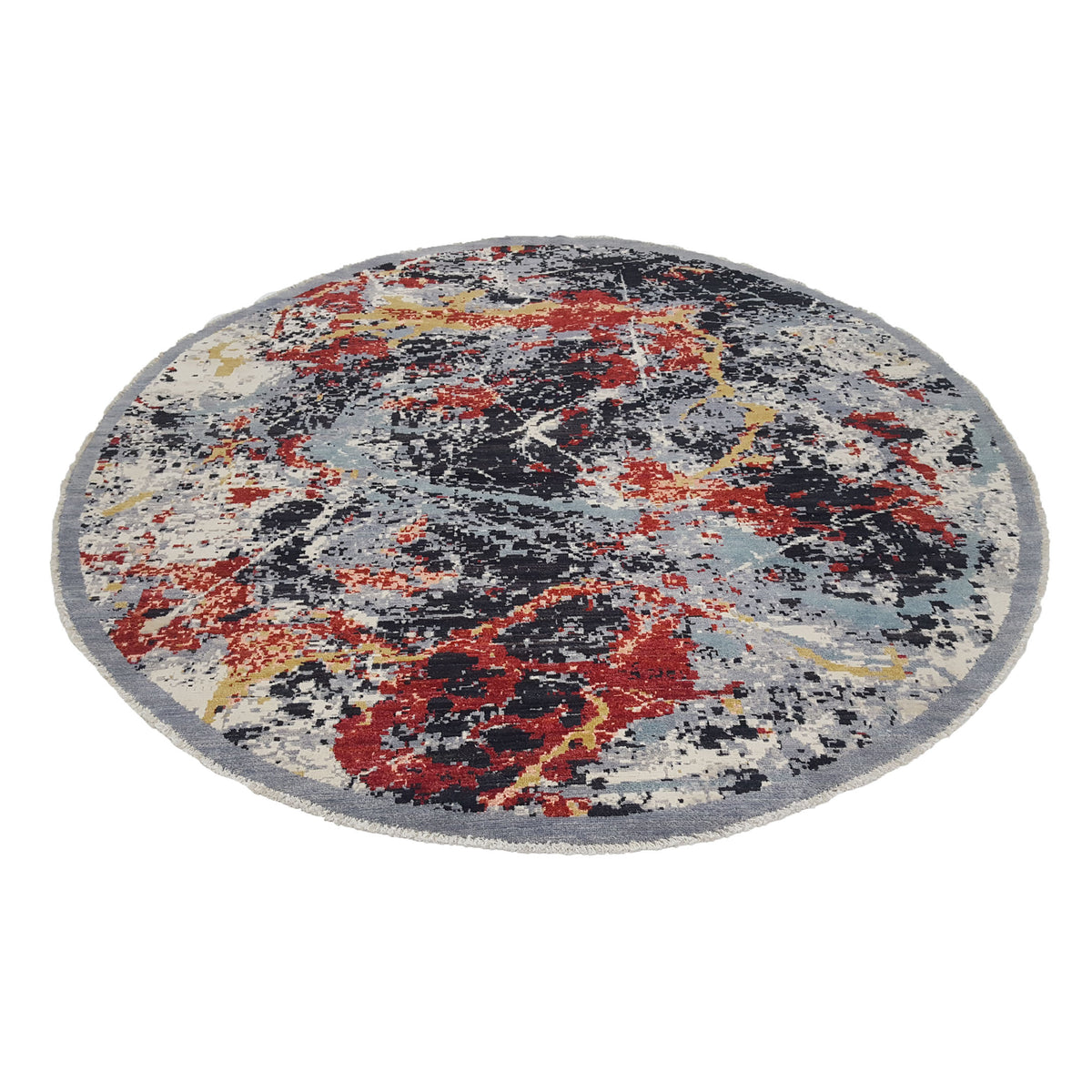 Pacific Galaxy 41698 Multi Multi Modern Hand Knotted Rug
