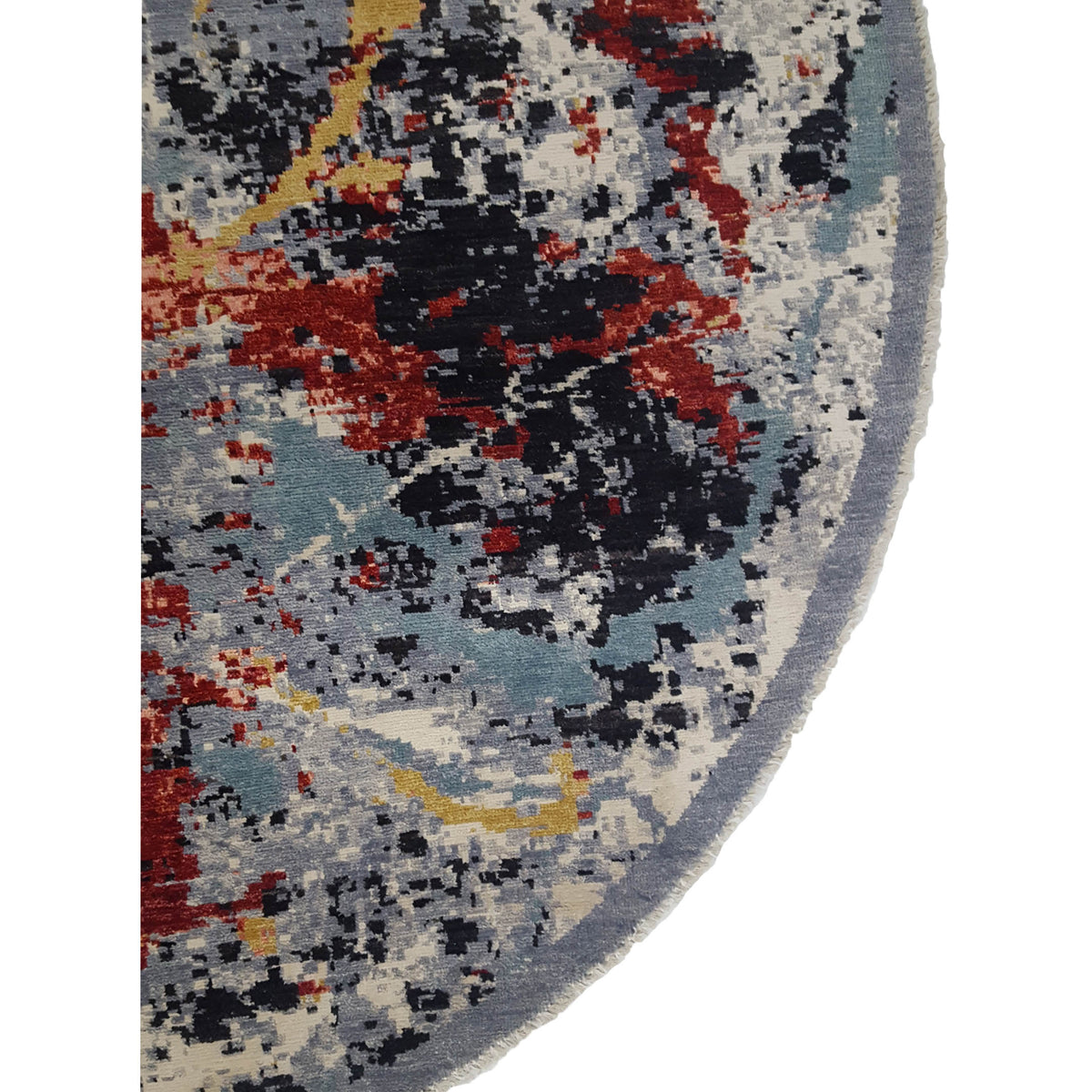 Pacific Galaxy 41698 Multi Multi Modern Hand Knotted Rug