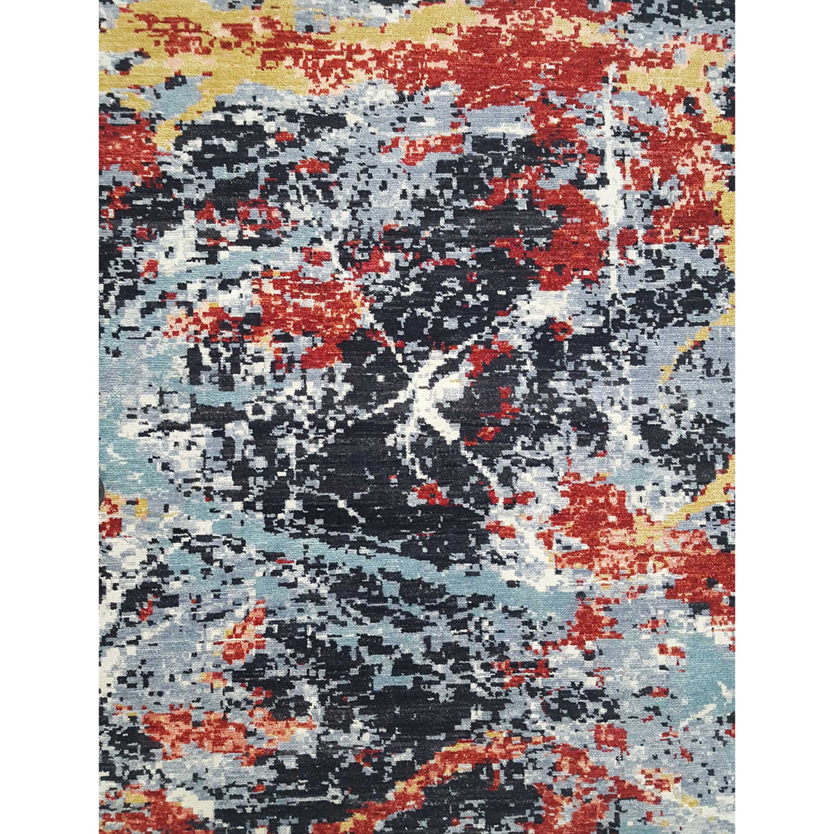 Pacific Galaxy 41698 Multi Multi Modern Hand Knotted Rug
