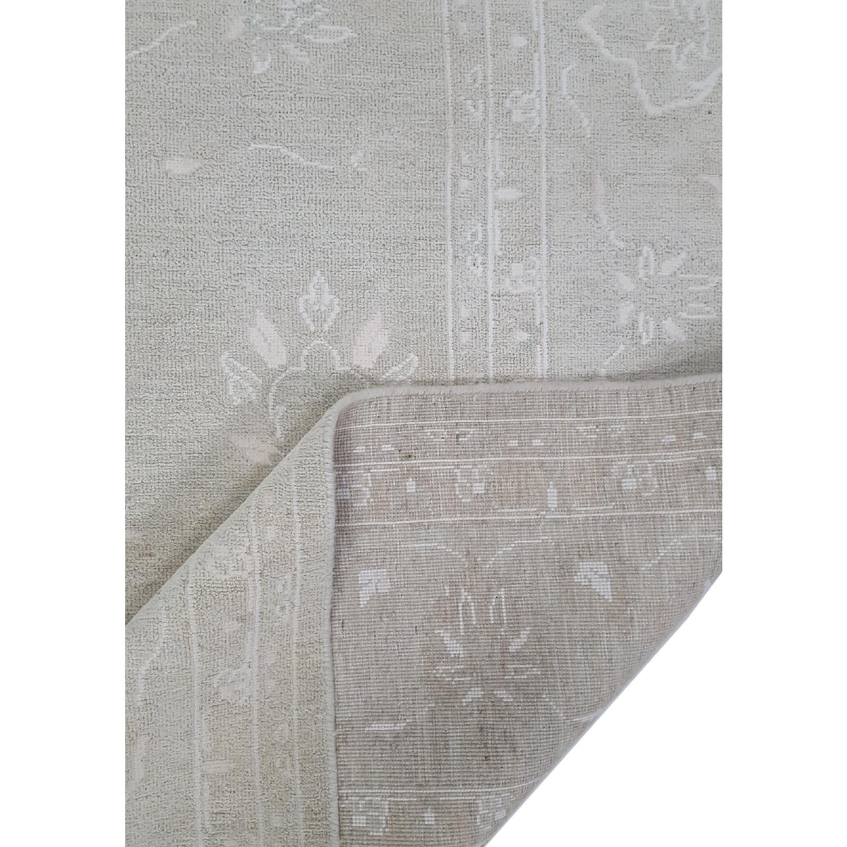 Pacific Ziegler 41699 Lt.Green Lt.Green Transitional Hand Knotted Rug